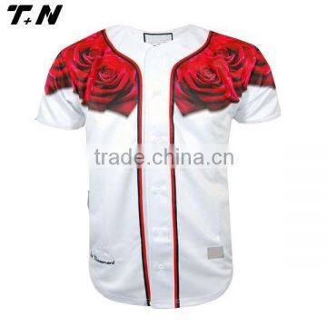 Stylish sublimated baseball jersey