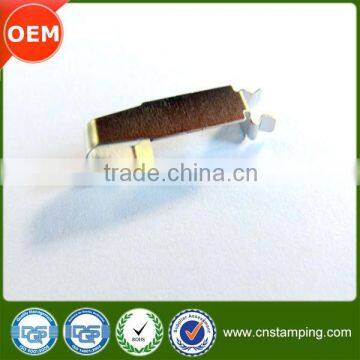 Custom metal stamping brass clip,OEM design brass clip