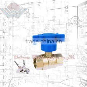 WD-2609 Lockable Brass Ball Valve