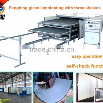 EVA glass laminated machine with autoclave free