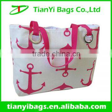 2014 factory offer fashion anchor beach bag