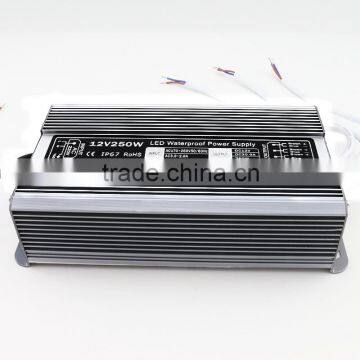Hot Sale High Power 250W 12V 20A Output Waterproof Led Switch Power Supply With Aluminium Shell photo-3
