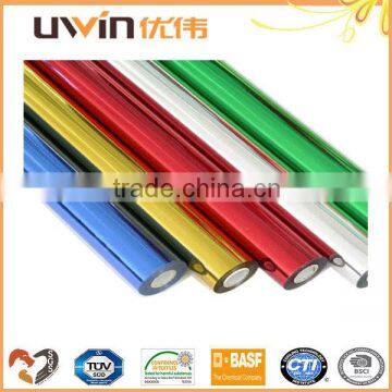 Colorful easy clean hot transfer PET plastic foil