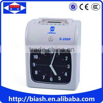 card punch time clcok attendance machine