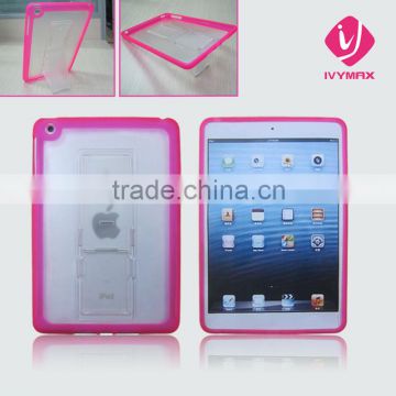 tpu and pc combo case for ipad mini case