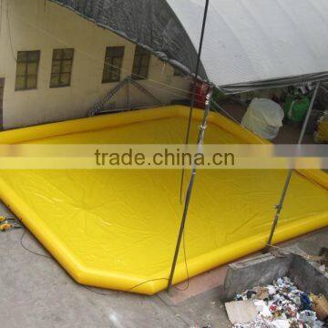 2014 Outdoor Giant Yellow Inflatable Swimming Pool