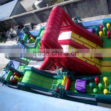 Hot cheap Inflatable amusement park funworld inflatables
