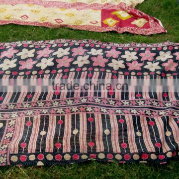 old kantha quilts wholesale lot cotton India