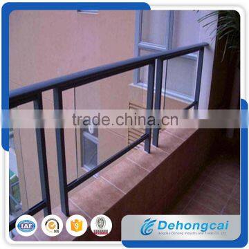 Customized Unique Decorative Glass Durable Outdoor Wrought Iron Fence