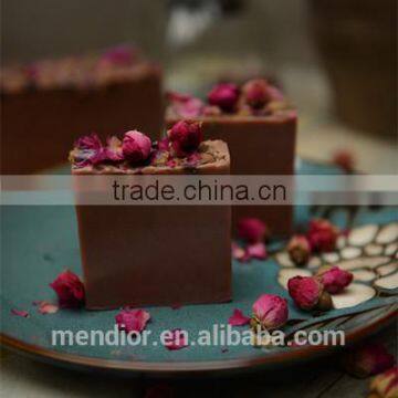 Luxury natural Rose extract handmade soap face cleaning soap moisturizing whitening OEM custom brand