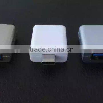 High Speed USB 3.1 Type C male to 3.0 A type Female Aluminum Case Adapter in high quality
