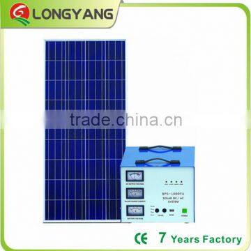 1KW solar system for home lighting and home appliance