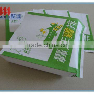 Logo Printed Promotional Fast Food Greaseproof Paper Bags photo-6