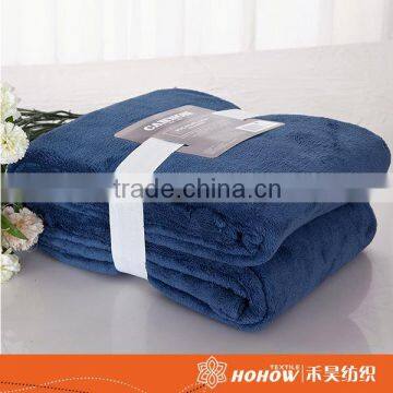 Durable plain best quality well sale pretty colorful useful zhejiang polar fleece blanket