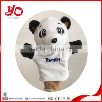 new soft plush panda hand puppet , panda hand puppets