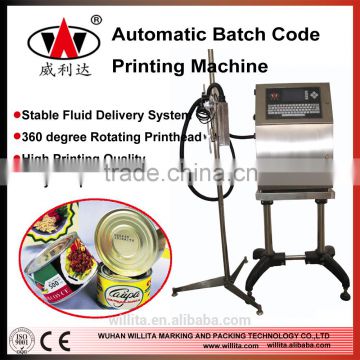 Automatic batch coding printing machine