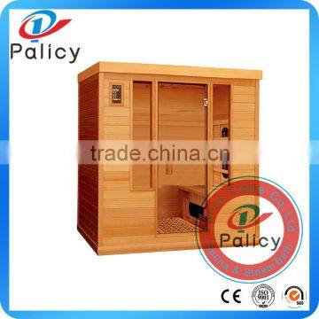 Canadian Hemlock Personal Home Mini Sauna for One Person photo-3