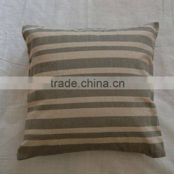 Stripe Printing Cotton Cushion With PP Filling