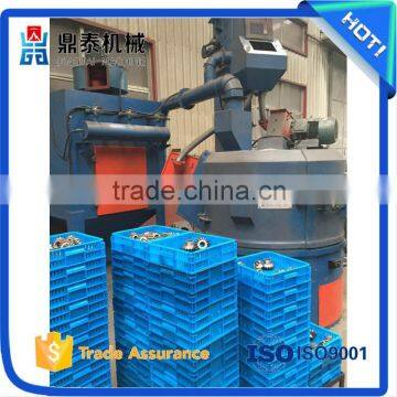 High efficiency rotating table type shot blasting machine,derusting cleaning equipment,remove oxide skin equipment