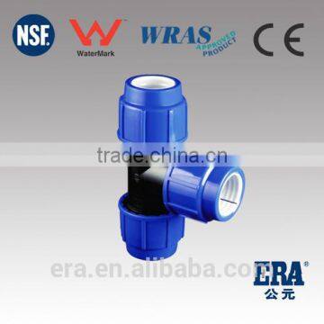 ERA pp tee-pp pipe fittings