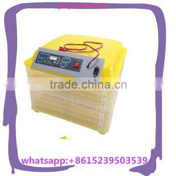 electric and battery automatic 96pcs poultry egg incubator for sale