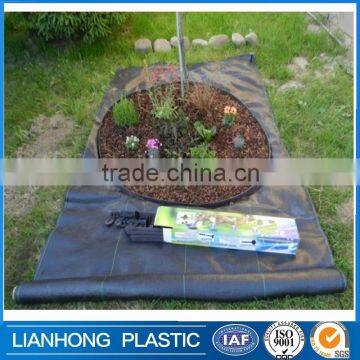 3.2oz Heavy Duty 6.5ft Wide Weed Barrier Fabric Panel, Garden Fabric 3.2 Oz/sq.yd, Woven Weed Control Landscape Fabric Sheeting photo-4