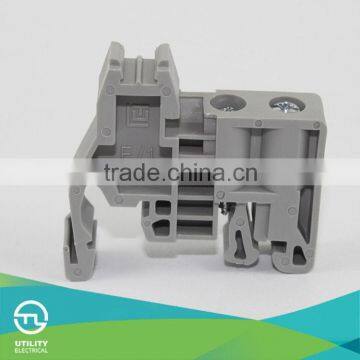 Newest UTL E/1A Din Rail End Stopper Terminal Blocks Grey Terminal Block Connector Manufacturer in China photo-2