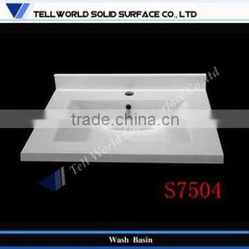 Seamless Splicing Artificial Stone Bathroom Wash hand Basin