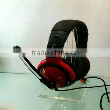 noise cancelling headphone 3.5 mm microphone headset for computer and mobile phone from shenzhen