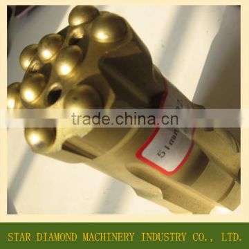 T51 Retrac Button Bit, Benching drilling T51 Button bit, T51 rock drill bit