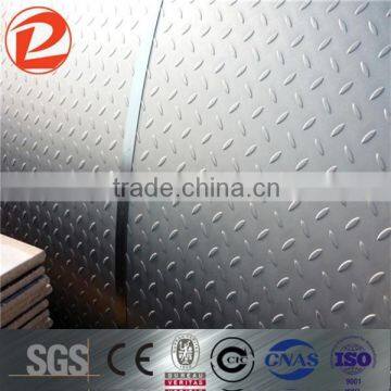 standard steel plate thickness/galvanized checker plate