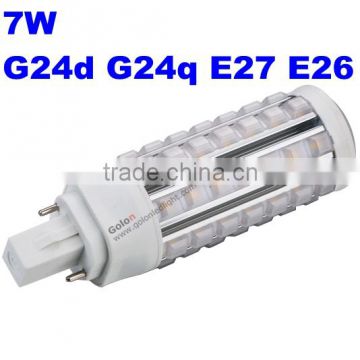 13W CFL 4-pin LED replacement bulbs 7W LED cfl bulb 100-277V 3 years warranty g24q 4-pin led