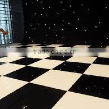 2014 RP fashionable white and black dance floors for outdoor events