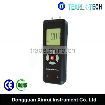 High quality accuracy portable air pressure gauge manometer +/-2Psi with large LCD display TL-100