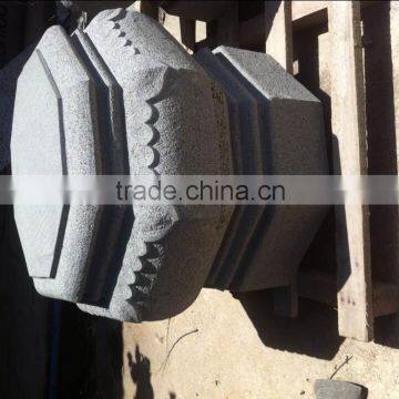 popular chinese black basalt carving stone for outdoor & garden usage