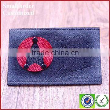 The sticking clothing beautiful metal stud leather patches