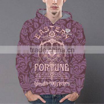 High Quality Sublimation New Plus Size Men's Custom Hoodies photo-3