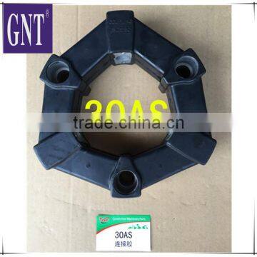 excavator parts SK03-2 SK60-1 EX60 E307 engine 30AS rubber coupling assy