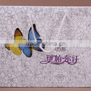 paper bag for clothes / shopping paper bag / hot stamping paper bag