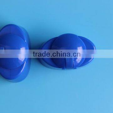 High quality wholesale blue color Flip top cap for shampoo bottle