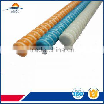 Fiberglass full thread rod for underground engineering