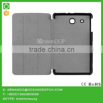 Oceandeep Flip Book Cover for Samsung Tab E 9.6 Fold Case photo-3