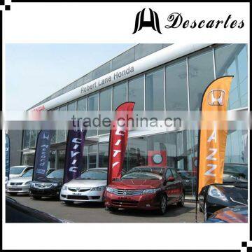 OEM service 4m height promotional advertising flags, decorative feather flags for events