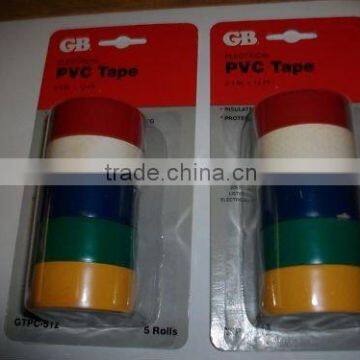 General Purpose Vinyl Tape Color Coding Pack