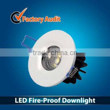 10W LED Fire-Rated Downlight Dimmable IP65 Water proof