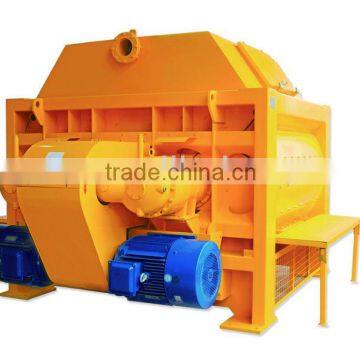 High quality CE certified double horizontal shafts concrete mixer with pump