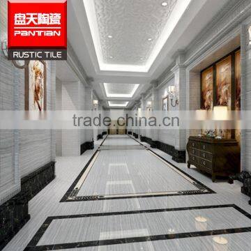 china foshan full polished marble tiles floor ceramic 36''x36'' polished imitation composite marble tile