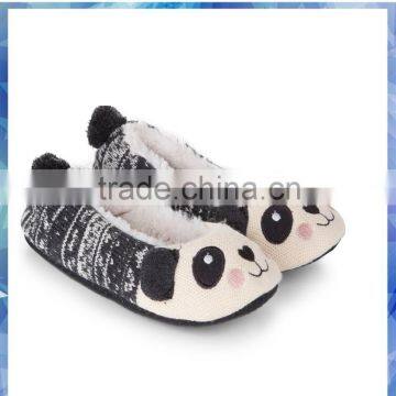 Panda ballerina cute knitted animal indoor boot,girls shoes,fashion shoes