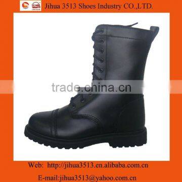 leather military boots