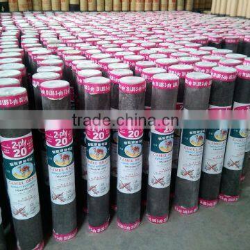 China Building Materials Supplier: for Africa Market, 2-ply, 70lbs Camel Brand Roofing Felt, 20m/roll photo-6